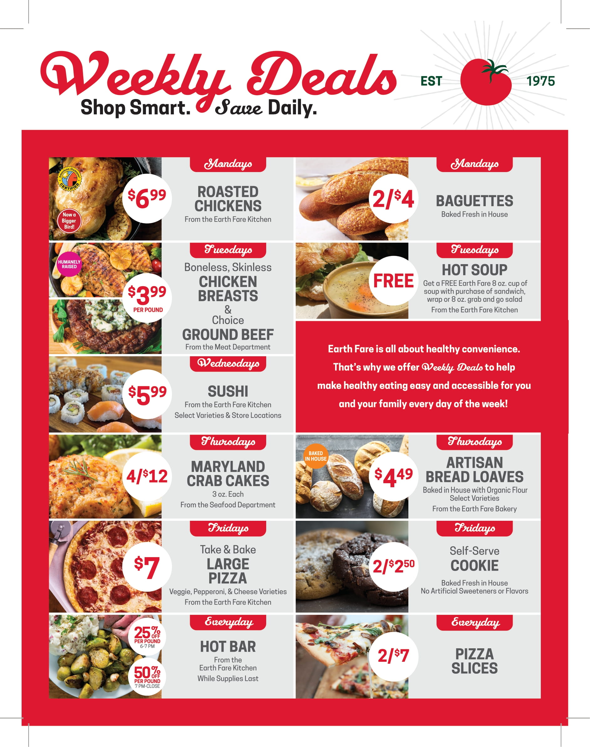 This week, purchase Fruit & Nut - Daily Deals Food Outlet