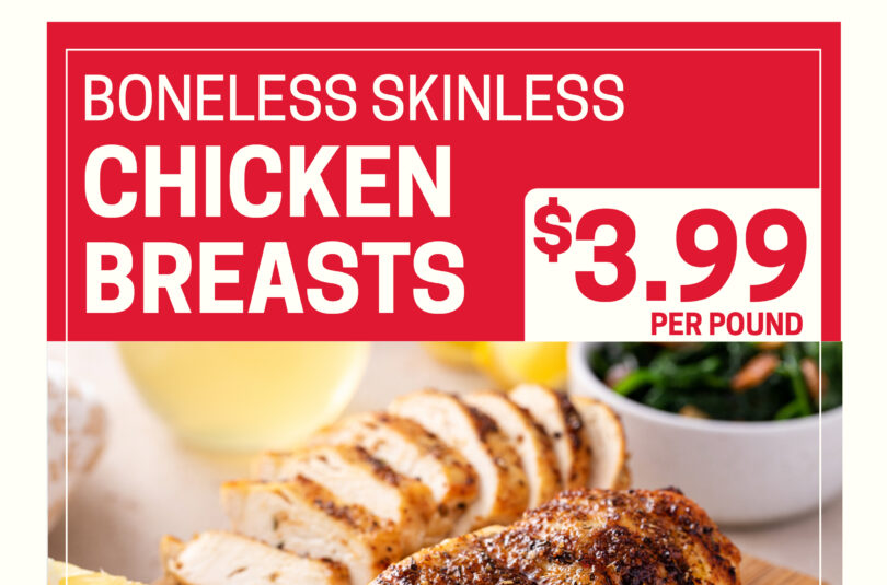 $3.99/lb Chicken Breasts