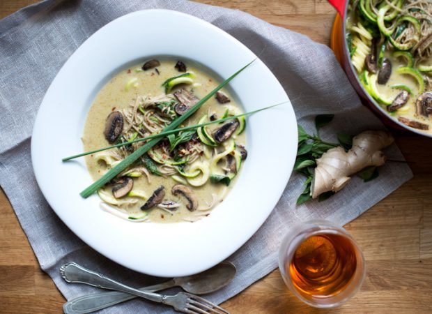 Veggie Coconut Soup